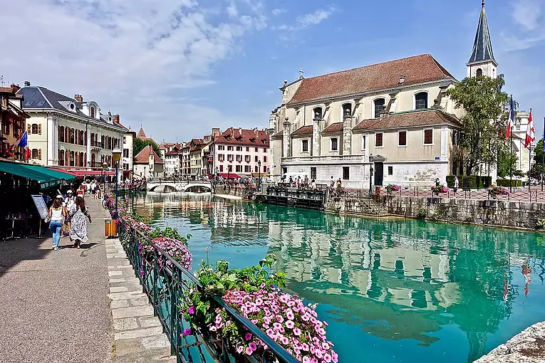 Ruta en autocaravana per Annecy, França, en un cap de setmana